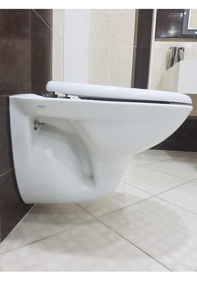 Serel 52 CM Basic Asma Klozet 0422Ots110H Kapak Dahil Değildir