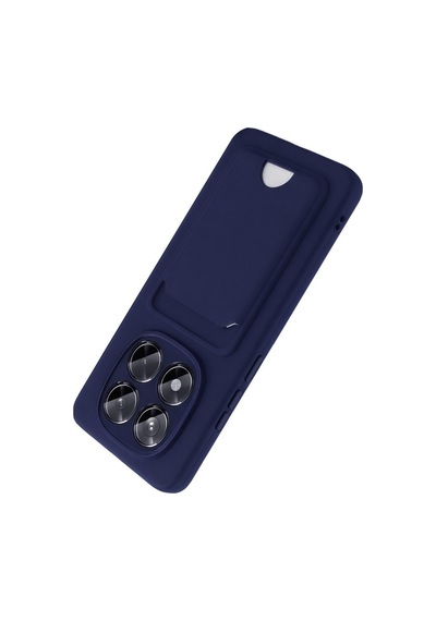 Redmi Note 15 Pro 5g Kelvin Kartvizitli Silikon - Lacivert Bz8683140929237