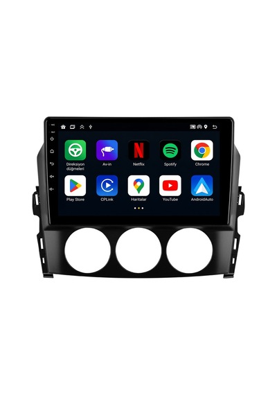 Mazda Mx-5 2010-2012 Android Multimedya Carplay Android Auto Navigasyon Kameralı 8gb Ram 128gb Pro 9"