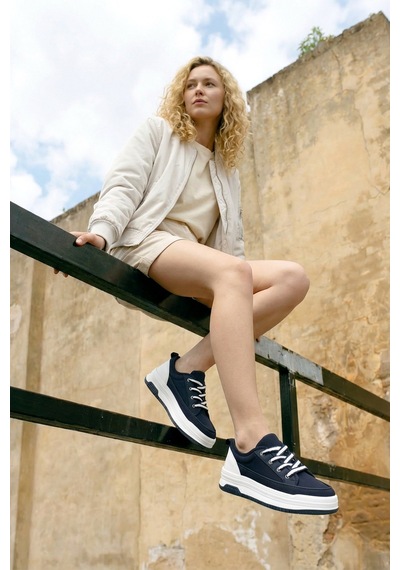 Dark Seer Ds Opal Sneaker 2025 Kadın Lacivert-beyaz