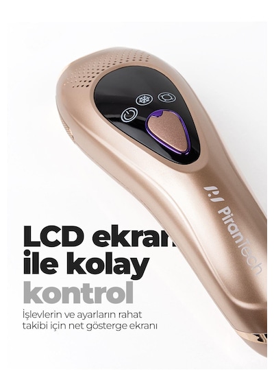 Pirantech BHRL-10 Lcd Ekranlı 9 Seviyeli Cilt Gençleştirici Buz IPL Lazer Epilasyon Cihazı