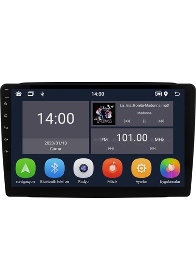 Skoda Fabia Android Multimedya Sistemi 2007-2014 Crv-4819xd 9"
