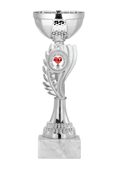 Odak Kupa - Economy Kupalar - Eco-023 A - 22 Cm Altın - Beyaz