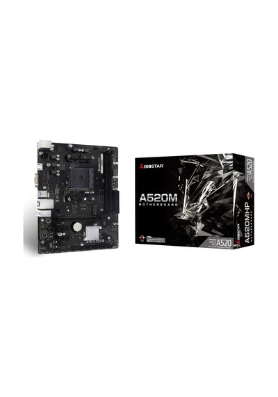 Biostar A520mhp 2.0 4400mhz Oc M.2 Am4 Matx Anakart