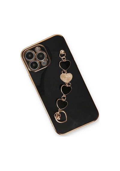 Apple iPhone Uyumlu  Uyumlu 13 Pro Max Kılıf Esila Silikon - Siyah Renkli