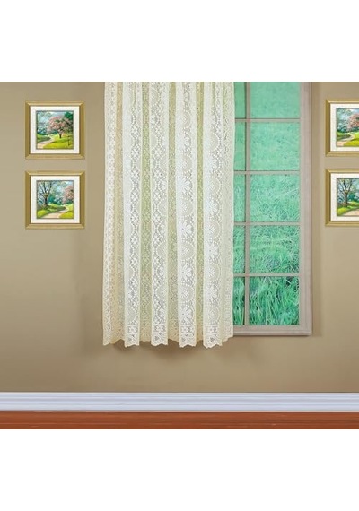 Today&apos S Curtain Hopewell Premium Dantel Panel 160 Cm, Krem, 58 G X 63 U 50 x 22