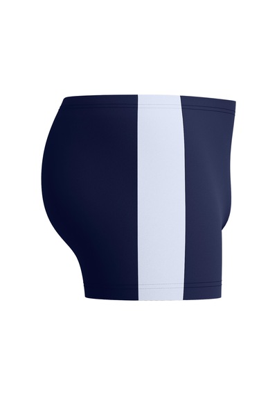 Speedo Jetstream Retro Colorblock Square Leg Erkek Yüzücü Mayosu Lacivert