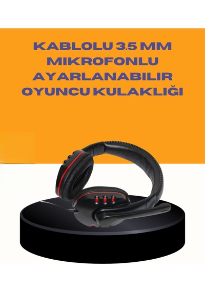Kırmızı Stereo Kulaklık Yüksek Ses Performansı Dayanıklı Kablo Ve Mikrofonlu Tasarım - Kırmızı Stereo Kulaklık Yüksek Ses Performansı Dayanıklı Kablo Ve Mikrofonlu Tasarım -