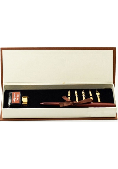 Steelpen Calligraphy Ahşap Kaligrafi Kalem Seti Cs501 N11.685