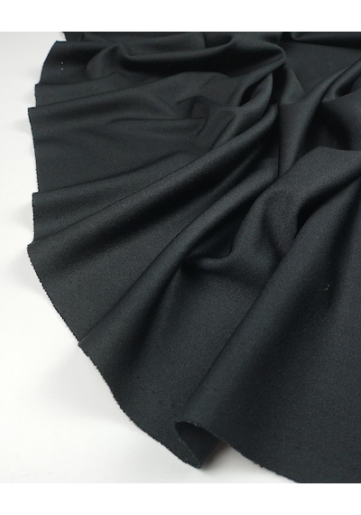Siyah Renkte Krep Jarse En: 150cm-11504