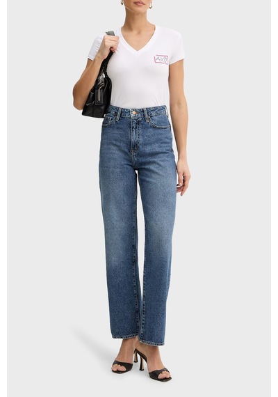 Armani Exchange Bayan Kot Pantolon Xw000100 Af21886 Mb001 Mavi Mavi