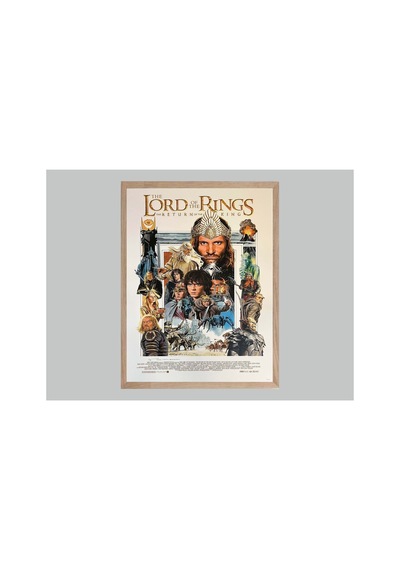 The Lord Of The Rings Doğal Ahşap Çerçeveli Tek Parça Dekoratif Tablo Çok Renkli - 820356717 Çok Renkli The Lord Of The Rings Doğal Ahşap Çerçeveli Tek Parça Dekoratif Tablo Çok Renkli - 820356717 Çok Renkli