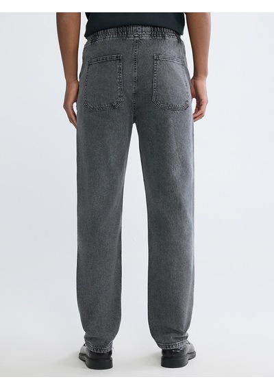 Lcw Jeans Antrasit Baggy Fit Erkek Jean Pantolon