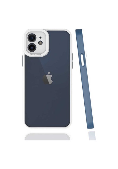 Apple Uyumlu iPhone 12 Kılıf Zore Mima Kapak Lacivert