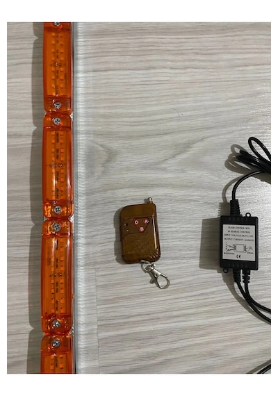 Çakar Lamba 90 Cm Sarı-sarı Renk 12 Modlu 90cm
