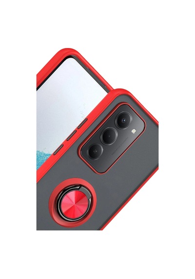 Xiaomi Redmi 15 4g Montreal Yüzüklü Silikon Kapak - Kırmızı Hmngo48-ıeg4874d Çok Renkli Çok Renkli