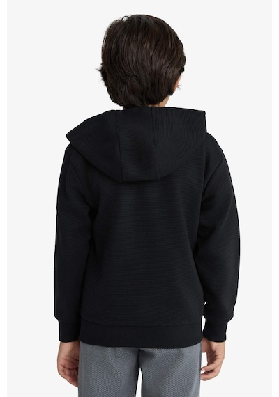 Defacto Erkek Çocuk Kapüşonlu Fermuarlı Sweatshirt T7468a625aubk81 Siyah Defacto Erkek Çocuk Kapüşonlu Fermuarlı Sweatshirt T7468a625aubk81 Siyah