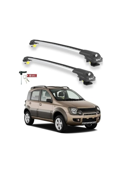 Turtle Fiat Panda 169 2003-2011 Ara Atkı Air1 Gri