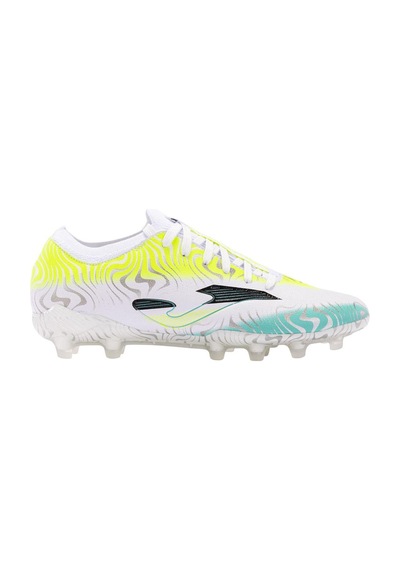 Joma Evolutıon Cup 2402 Whıte Yellow Krampon Ve Halı Saha Ayakkabısı Beyaz