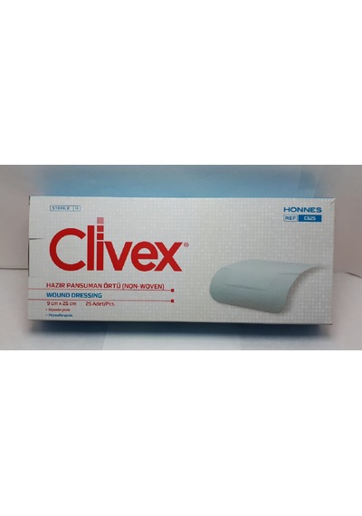 Hazır Pansuman Örtü Non-woven 9cmx25cm 25adet C625