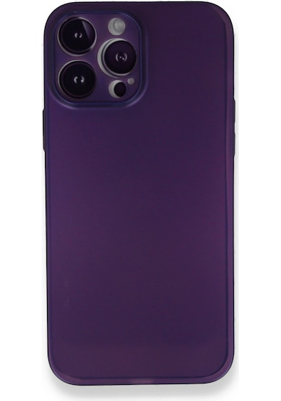 Flzdgnkr Newface İphone 14 Pro Max Kılıf Pp Ultra İnce Kapak - Mor