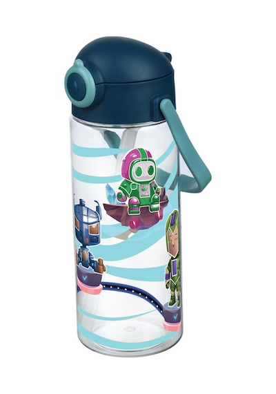 Emilahome Focus Pipetli Çocuk Matarası Kilit Mekanizmalı 400 Ml Lacivert - 868434873 Lacivert