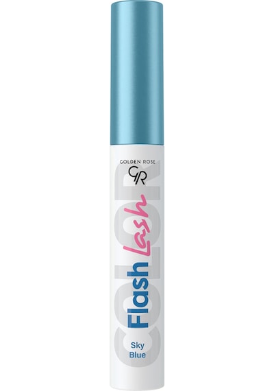 Golden Rose Suya Dayanıklı Förmüllü Hacim Veren Flash Lash Renkli Maskara 03 Sky Blue