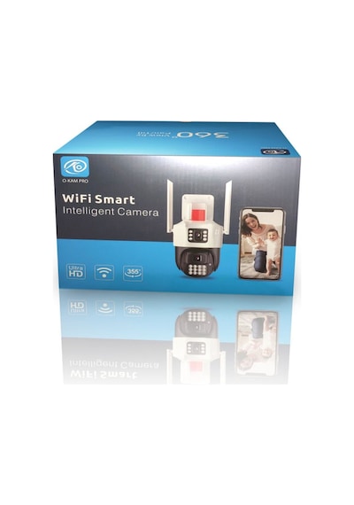O-kam Çift Kameralı Dış Mekan Wifi Güvenlik Kamerası