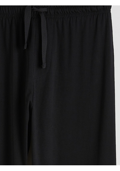 Lc Waikiki Lc Waıkıkı Siyah Regular Fit Erkek Pijama Altı