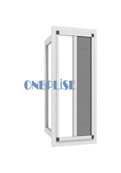 Plise Akordiyon Pencere Sineklik 0-70 X 0-140