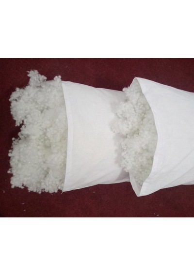 Boncuk Silikon Yastık 1kg 2adet Beyaz