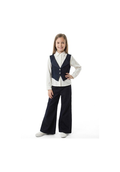 Xo Kids Kız Çocuk 4lu Alt Üst Takım 7-14 Yaş 3927-4927 Ekru