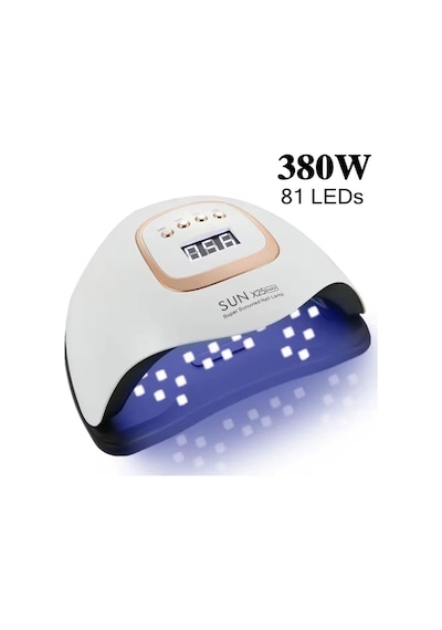 Sun X25 Max Uv Led Kurutucu 380 Watt- 81 Led