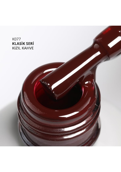Tr Kalıcı Oje K077 Kızıl Kahve 4 Ml
