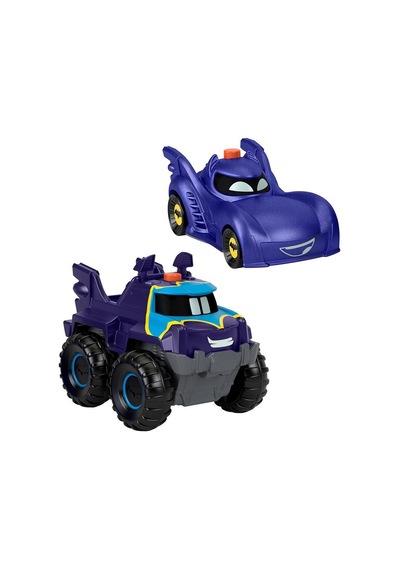 Hml25 Fisher-price Batwheels Işıklı Yarışçılar Çok Renkli
