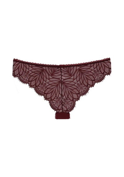 Magic Form 385 Kadın Dantelli Külot- Bordo - 337640877 Bordo