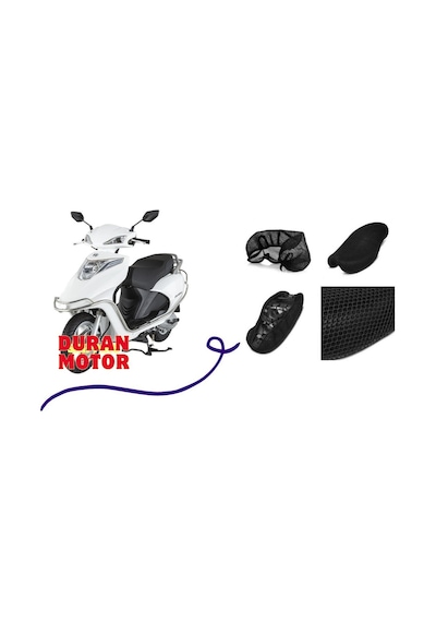 Mondial Fury 110 Sele-koltuk Kılıfı 3d Çift Kat File