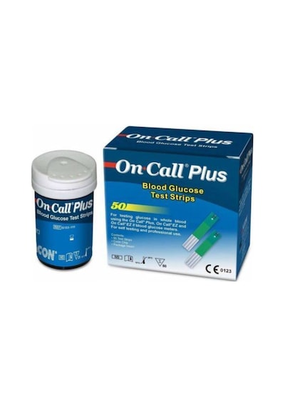 On Call Plus Şeker Ölçüm Test Stribi 50 Test