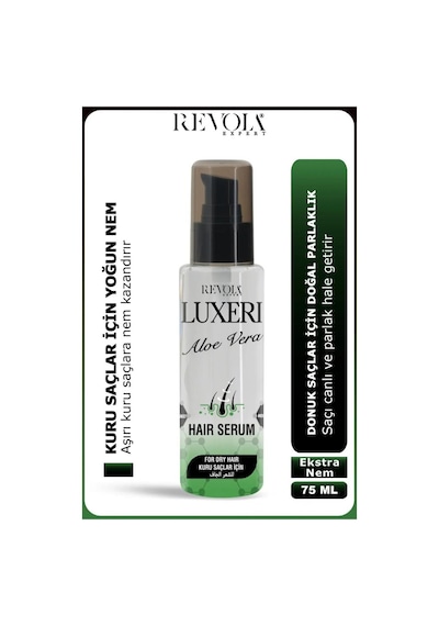 Luxeri Kuru Saçlar İçin Saç Bakım Serumu 75 Ml Aloe Vera