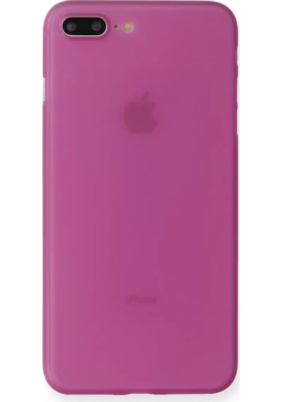 Newface Apple iPhone Uyumlu 7 Plus Kılıf Pp Ultra İnce Kapak - Pembe