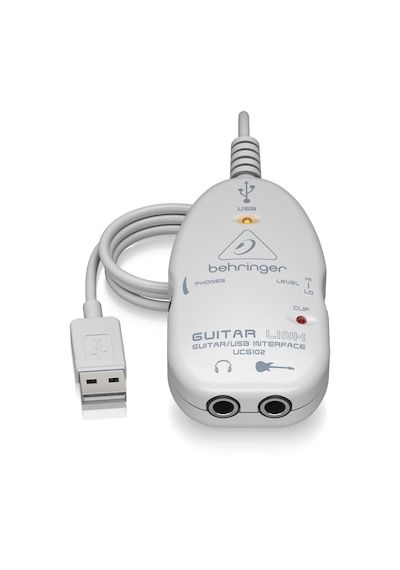 Behrınger Ucg102 The Ultimate Guitar-to-usb Interface For Recordi