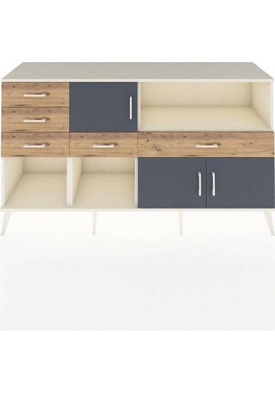 Kronos Konsol 2 Raflı 5 Çekmeceli 3 Kapaklı 176x59x99 Aytaşı-antr Aytaşı-antrasit/çam Kronos Konsol 2 Raflı 5 Çekmeceli 3 Kapaklı 176x59x99 Aytaşı-antr Aytaşı-antrasit/çam