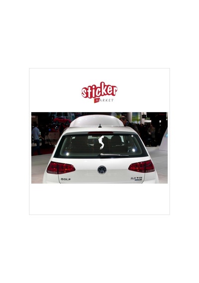 Michael Jackson Beyaz Renk Sticker