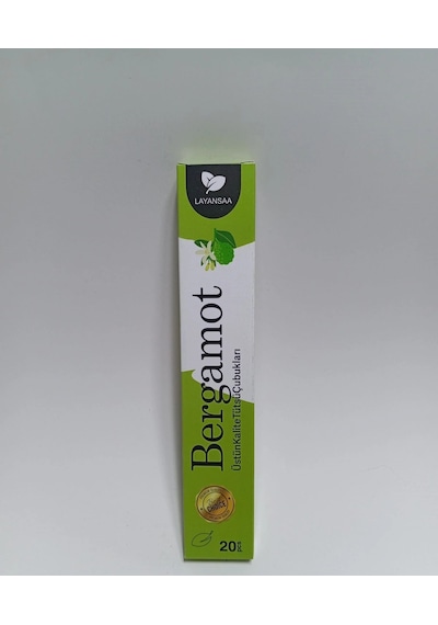 Tedi Sanat Çubuk Tütsü Bergamot 20 Paket 1 Paket Layansaa