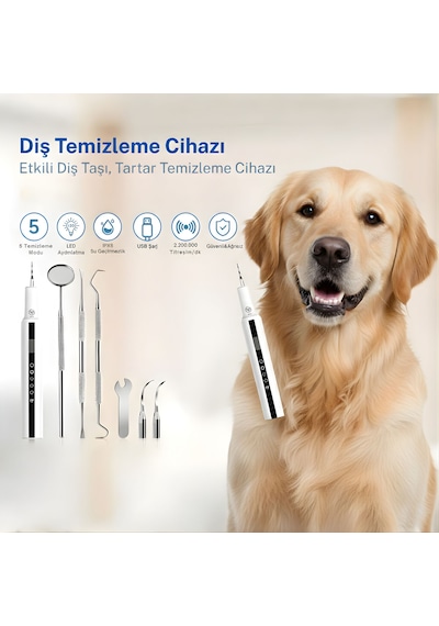 Npo T7 5 Modlu Ultrasonic Tartar Plak Pet Diş Temizleme Cihazı