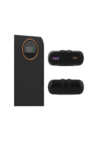 Snapron Snp-3013 22.5w Pd 20.000mah Dahili Kablolu Ve Hızlı Şarjlı Powerbank siyah