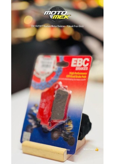 Cf Moto 250 Sr Arka 21 Ebc Fa208tt Karbon Motor Balatası Yüksek Fren Gücü