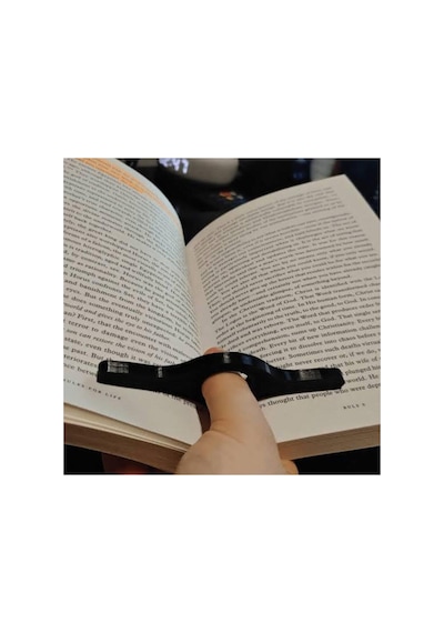 Parmak Delikli Kitap Sayfa Tutucu Okuma Aparatı - Renk