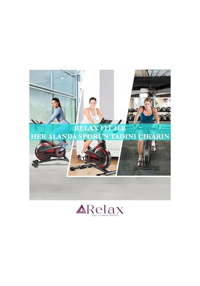Premium Kondisyon Bisikleti Spinning Bike Egzersiz Aleti, Bluetooth + Uygulama