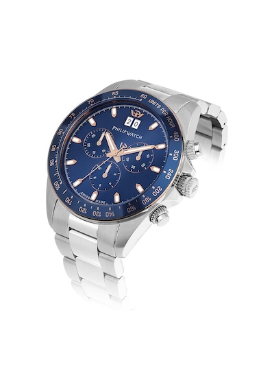 Phılıp Watch R8273607008 Erkek Kol Saati Metalik Gri